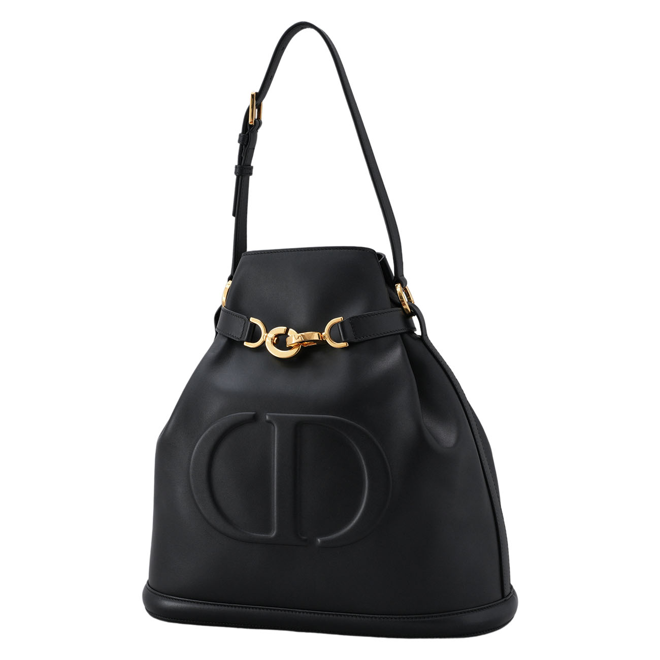 CHRISTIAN DIOR(USED)크리스찬 디올 쎄디올 버킷 숄더겸 토트 백 라지